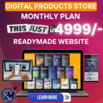 readymade digital products website Monthly Plan